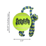 Cargar imagen en el visor de la galería, Squeakair Ball With Rope Medium