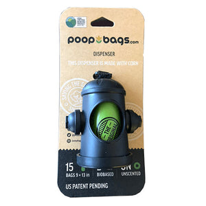 DISPENSADOR DE BOLSAS PARA DESECHOS DE PERROS, MATERIAL RECICLADO.